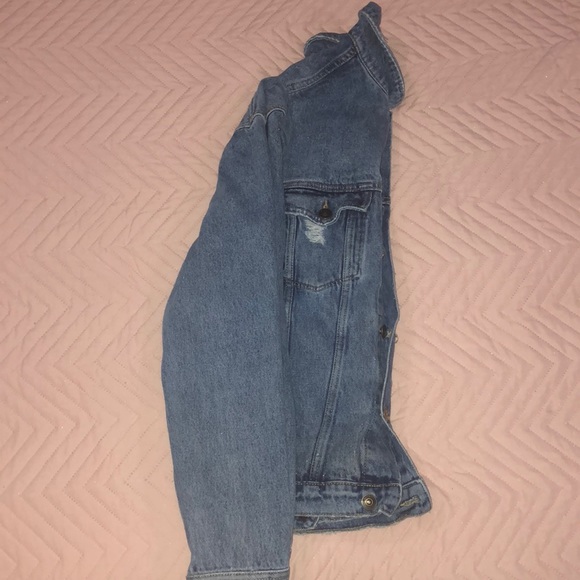 Distressed Denim Jacket - Picture 4 of 4